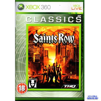 SAINTS ROW XBOX 360