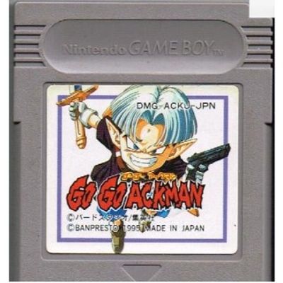 GO GO ACKMAN GAMEBOY JAPANSKT