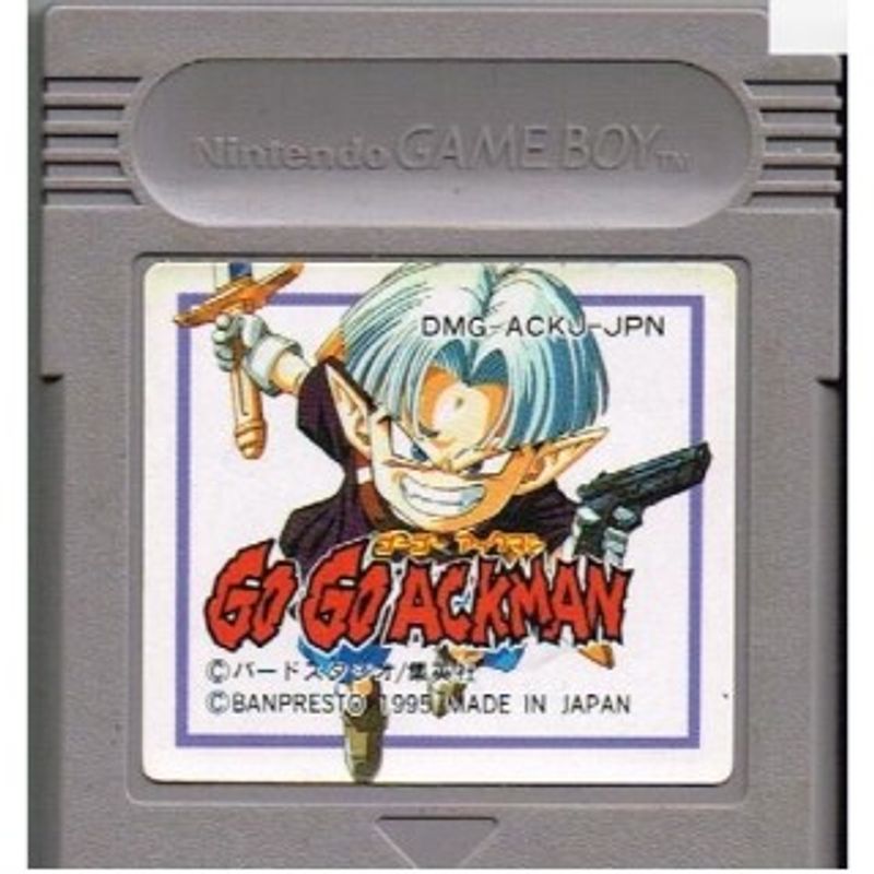 GO GO ACKMAN GAMEBOY JAPANSKT