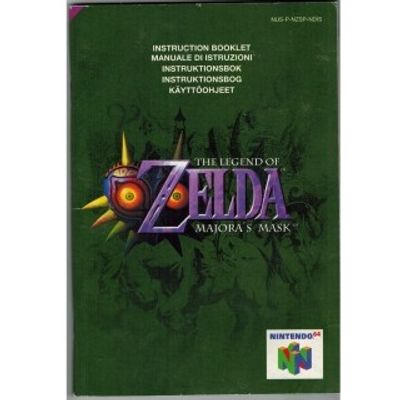 ZELDA MAJORAS MASK NINTENDO 64