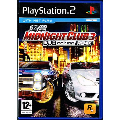 MIDNIGHT CLUB 3 DUB EDITION REMIX PS2