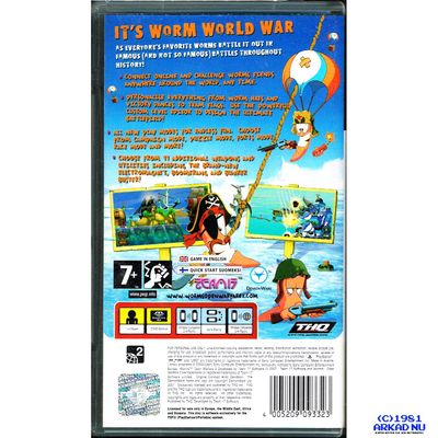 WORMS OPEN WARFARE 2 PSP