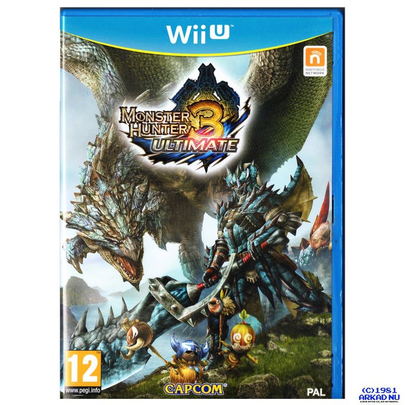 MONSTER HUNTER 3 ULTIMATE WII U