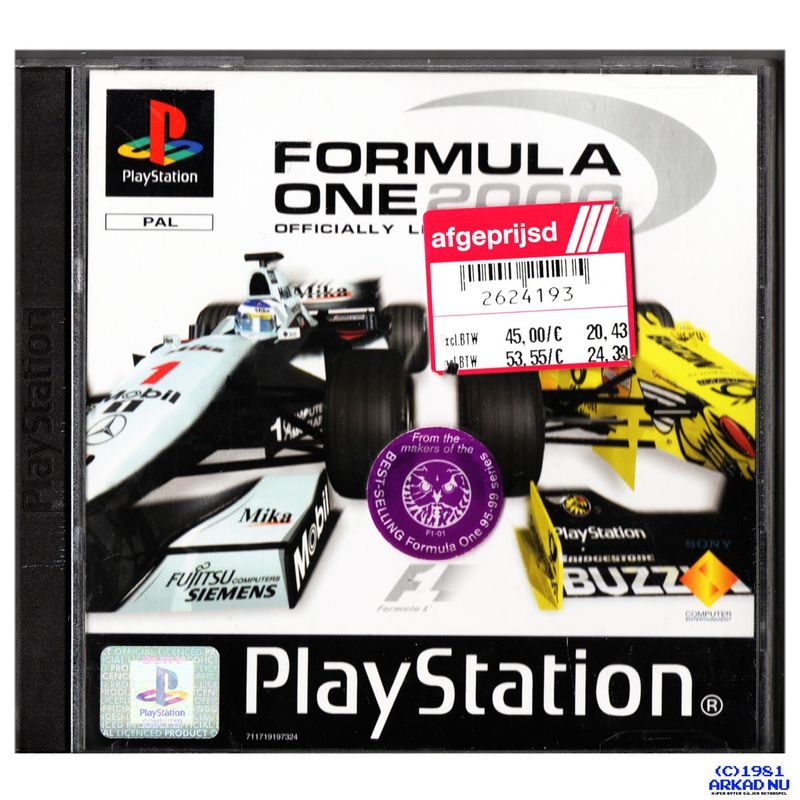 FORMULA ONE 2000 PS1