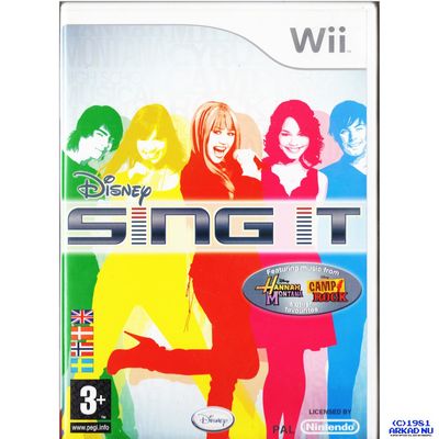 DISNEY SING IT WII