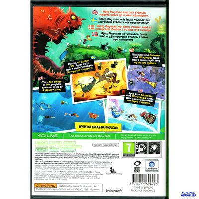 RAYMAN ORIGINS XBOX 360