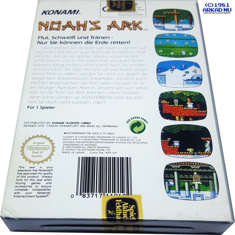 NOAHS ARK NES