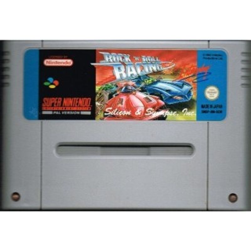 ROCK N ROLL RACING SNES SCN