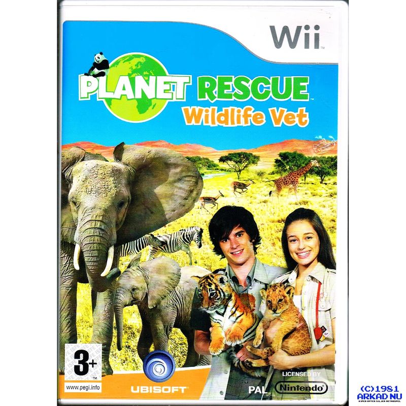 PLANET RESCUE WILDLIFE VET WII