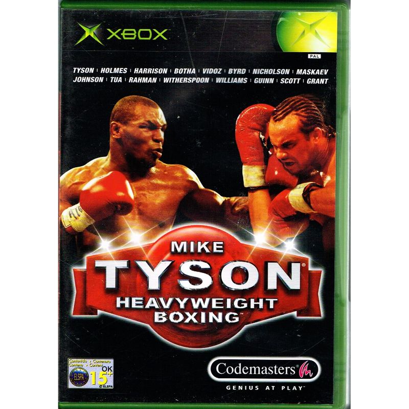 MIKE TYSON HEAVYWEIGHT BOXING XBOX