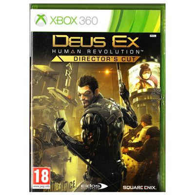 DEUS EX HUMAN REVOLUTION DIRECTORS CUT XBOX 360