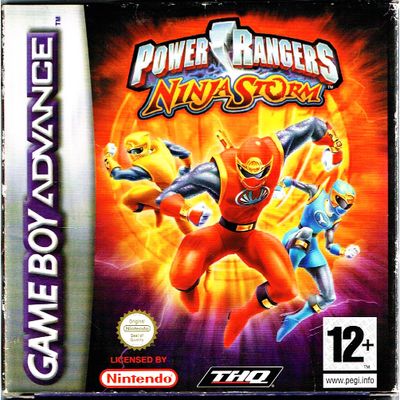 POWER RANGERS NINJA STORM GAMEBOY ADVANCE