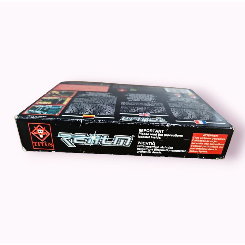 REALM SNES SVENSKSÅLD MED NY PLOMBERAD CARTRIDGE