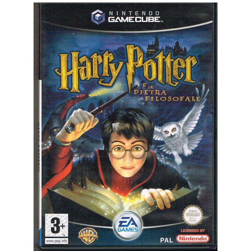 HARRY POTTER OCH DE VISES STEN GAMECUBE ITALIENSK TEXT