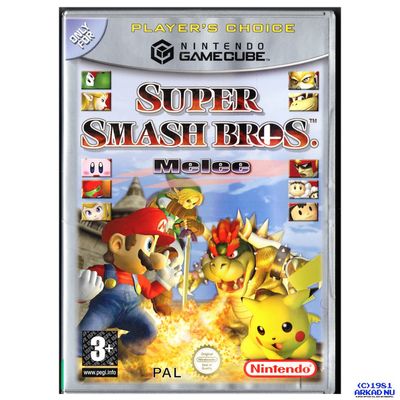 SUPER SMASH BROS MELEE GAMECUBE