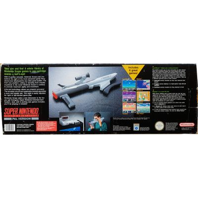 SUPER SCOPE 6 SNES SCN