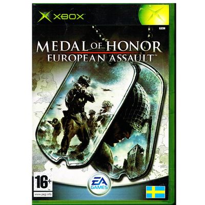 MEDAL OF HONOR EUROPEAN ASSAULT XBOX