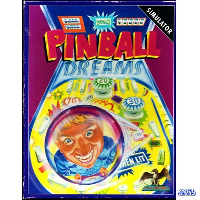 PINBALL DREAMS AMIGA MED POSTER