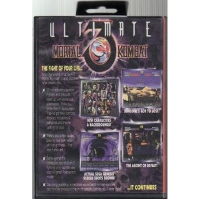 ULTIMATE MORTAL KOMBAT MEGADRIVE BOOTLEG