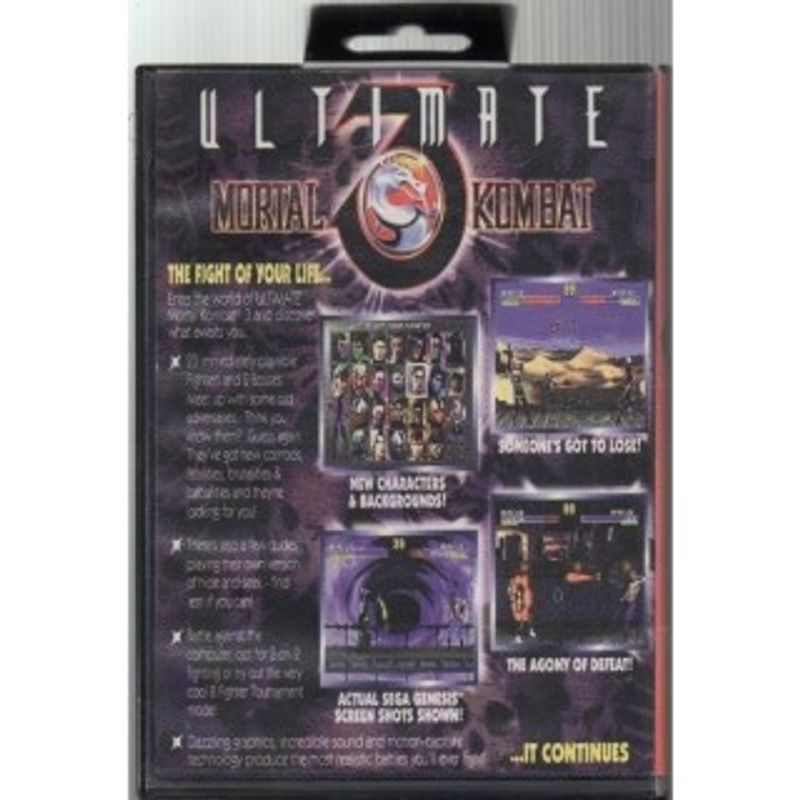 ULTIMATE MORTAL KOMBAT MEGADRIVE BOOTLEG