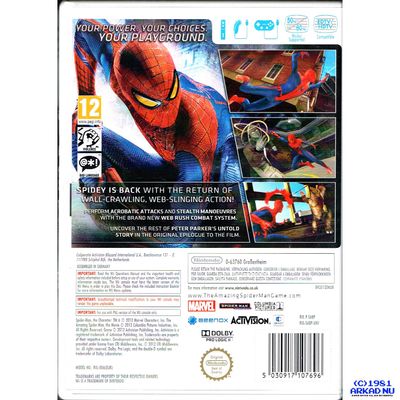 THE AMAZING SPIDER-MAN WII