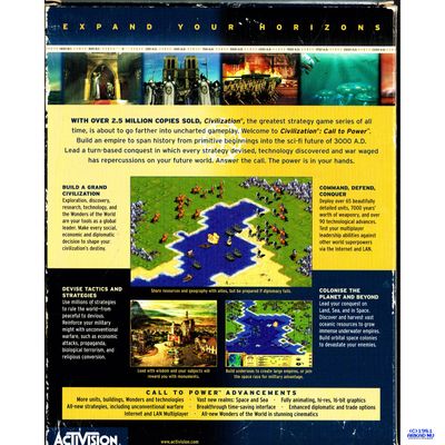 CIVILIZATION CALL TO POWER PC BIGBOX