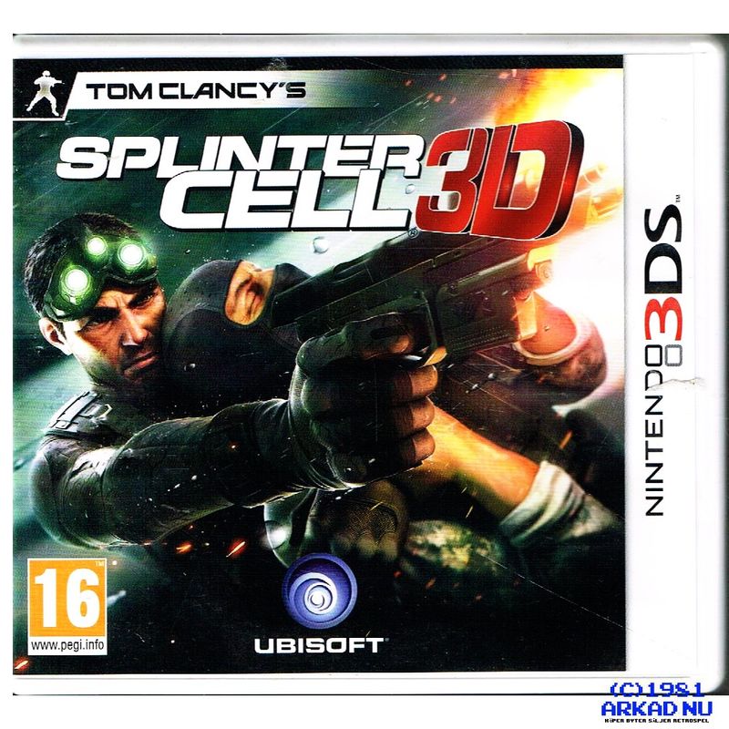 TOM CLANCYS SPLINTER CELL 3D 3DS