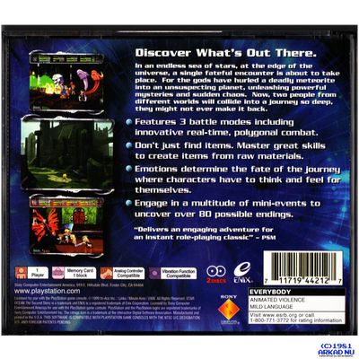 STAR OCEAN THE SECOND STORY PS1 NTSC USA