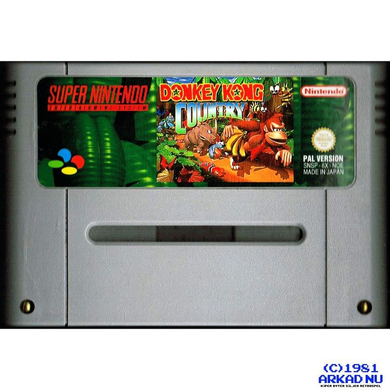 DONKEY KONG COUNTRY SNES