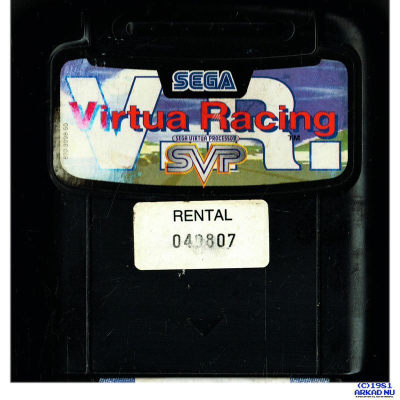 VIRTUA RACING MEGADRIVE RENTAL