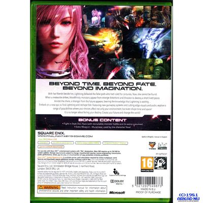 FINAL FANTASY XIII-2 NORDIC EDITION XBOX 360