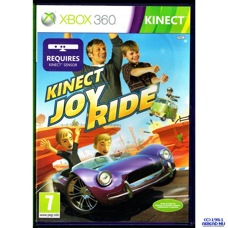 KINECT JOYRIDE XBOX 360