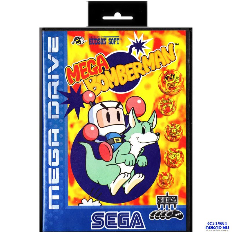 MEGA BOMBERMAN MEGADRIVE