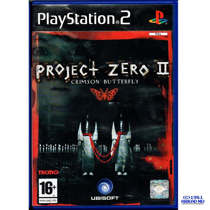 PROJECT ZERO II CRIMSON BUTTERFLY PS2