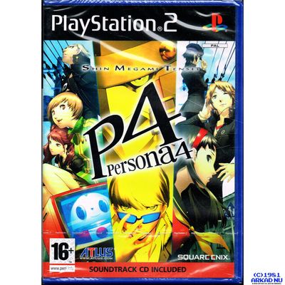 SHIN MEGAMI TENSEI P4 PERSONA 4 PS2