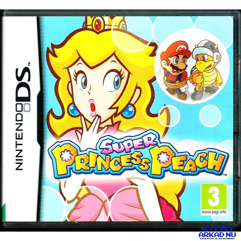 SUPER PRINCESS PEACH DS