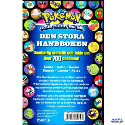 POKEMON DEN STORA HANDBOKEN