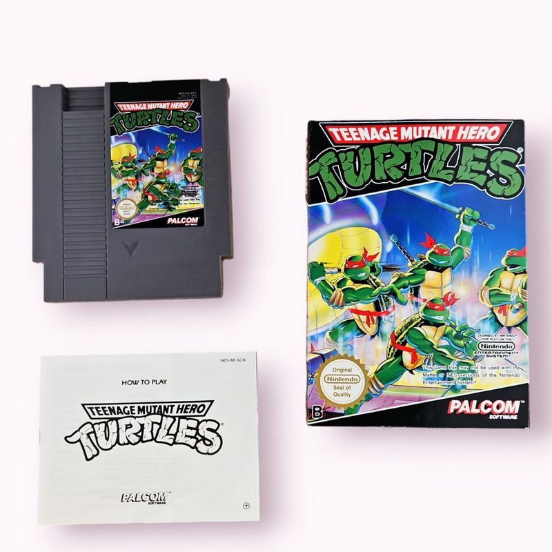 TEENAGE MUTANT HERO TURTLES NES SCN