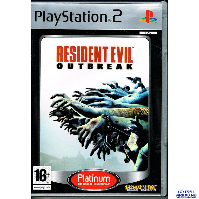 RESIDENT EVIL OUTBREAK PS2