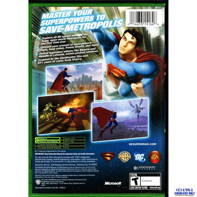 SUPERMAN RETURNS XBOX NTSC USA