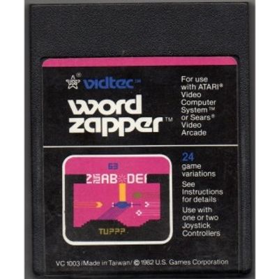 WORD ZAPPER ATARI 2600