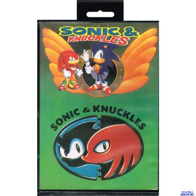 SONIC AND KNUCKLES MEGADRIVE BOOTLEG