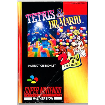 TETRIS & DR MARIO SNES SCN