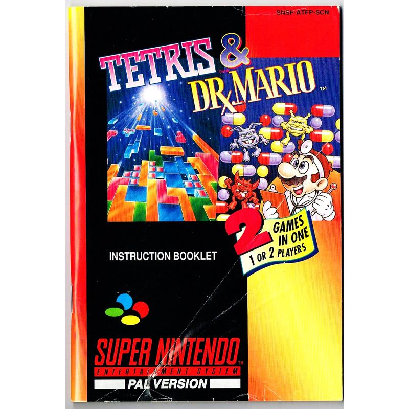 TETRIS & DR MARIO SNES SCN