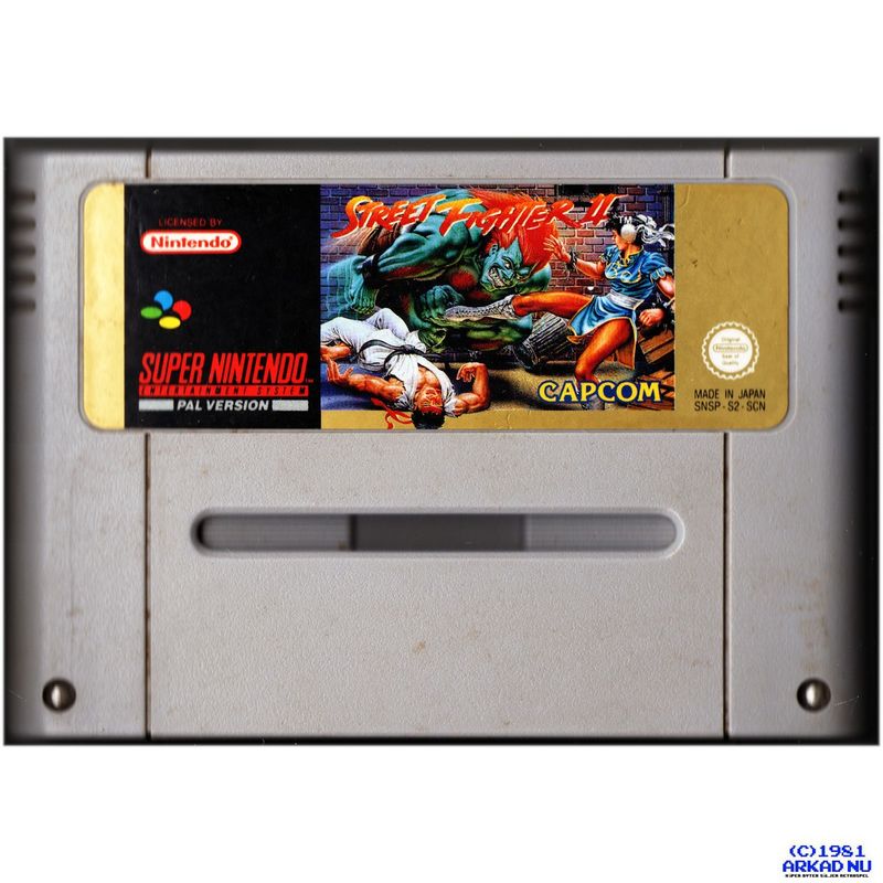 STREET FIGHTER II SNES SCN