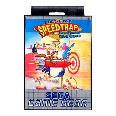 DESERT SPEEDTRAP GAMEGEAR