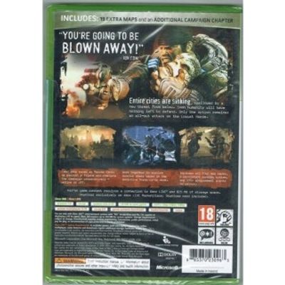 GEARS OF WAR 2 XBOX 360 NYTT