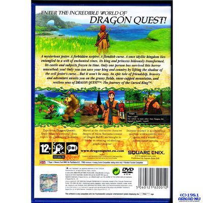 DRAGON QUEST THE JOURNEY OF THE CURSED KING PS2