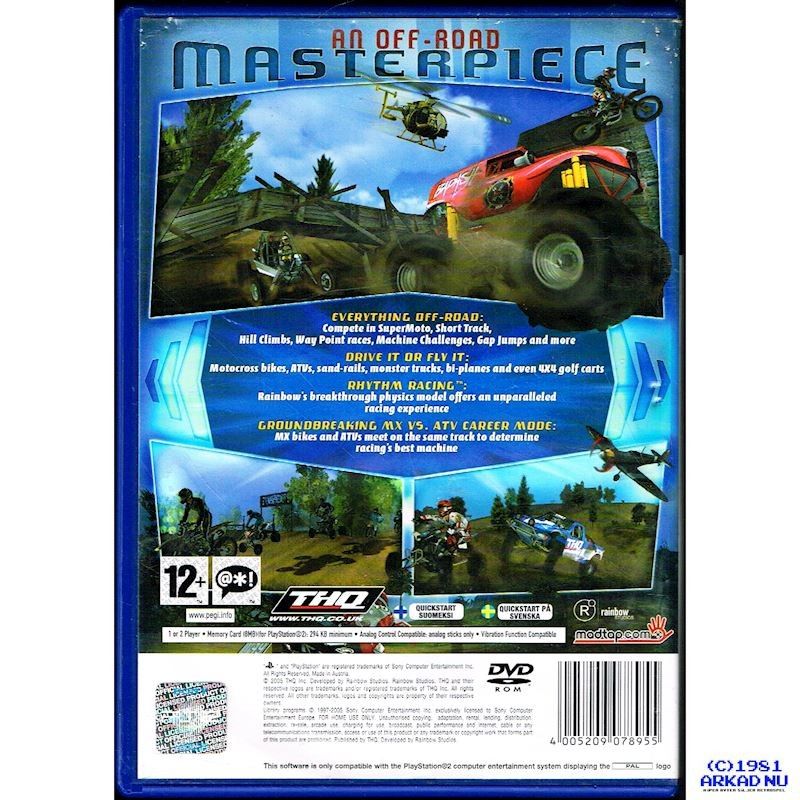 MX VS ATV UNLEASHED PS2