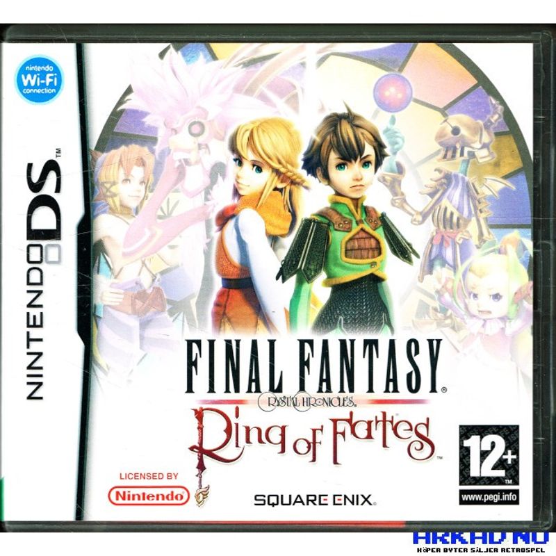 FINAL FANTASY CRYSTAL CHRONICLES RING OF FATES DS